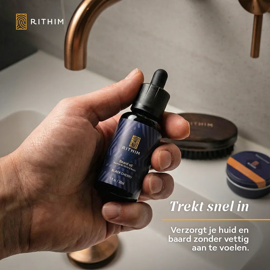 Huile à Barbe Black Cherry 30ml